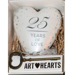 25 Anniversary Art Hearts by Demdaco